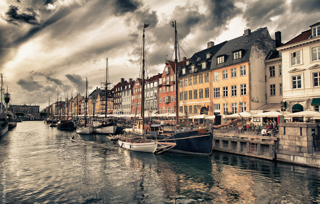Canale di Nyhavn-Copenhagen