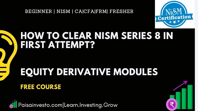 NISM Series 8 Equity Derivative Exam  Complete Free Course