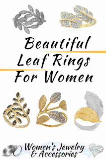 Beautiful Leaf Rings For Women.