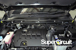 2013-present Toyota Harrier (XU60) Front Strut Bar by SUPERCIRCUIT