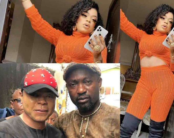 Bobrisky returns to factory settings, appeared as a man to attend his father's Birthday