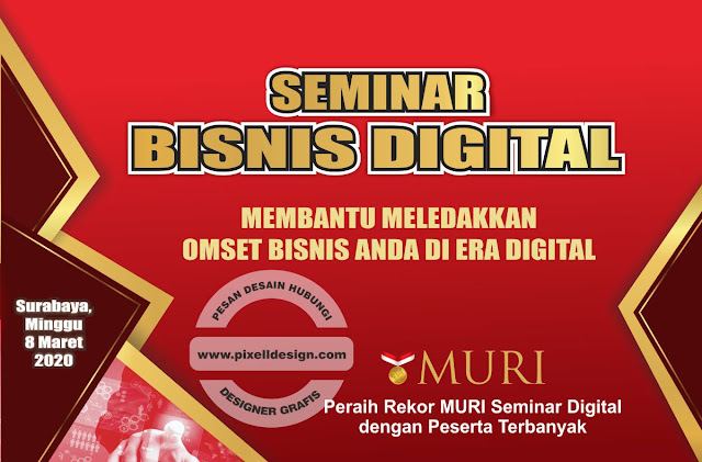 Iklan Banner Backdrop Spanduk Seminar