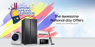 Samsung Gemilang Celebration promotion starting 15 July till 30 September 2019