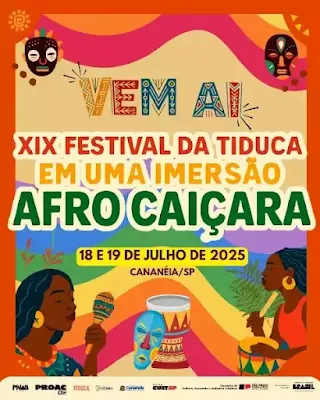 XIX Festival da Tiduca está chegando com celebração da cultura afro-caiçara em Cananeia