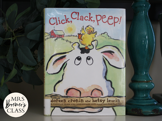Click Clack Peep book activities unit with literacy companion activities and a craftivity for Kindergarten and First Grade