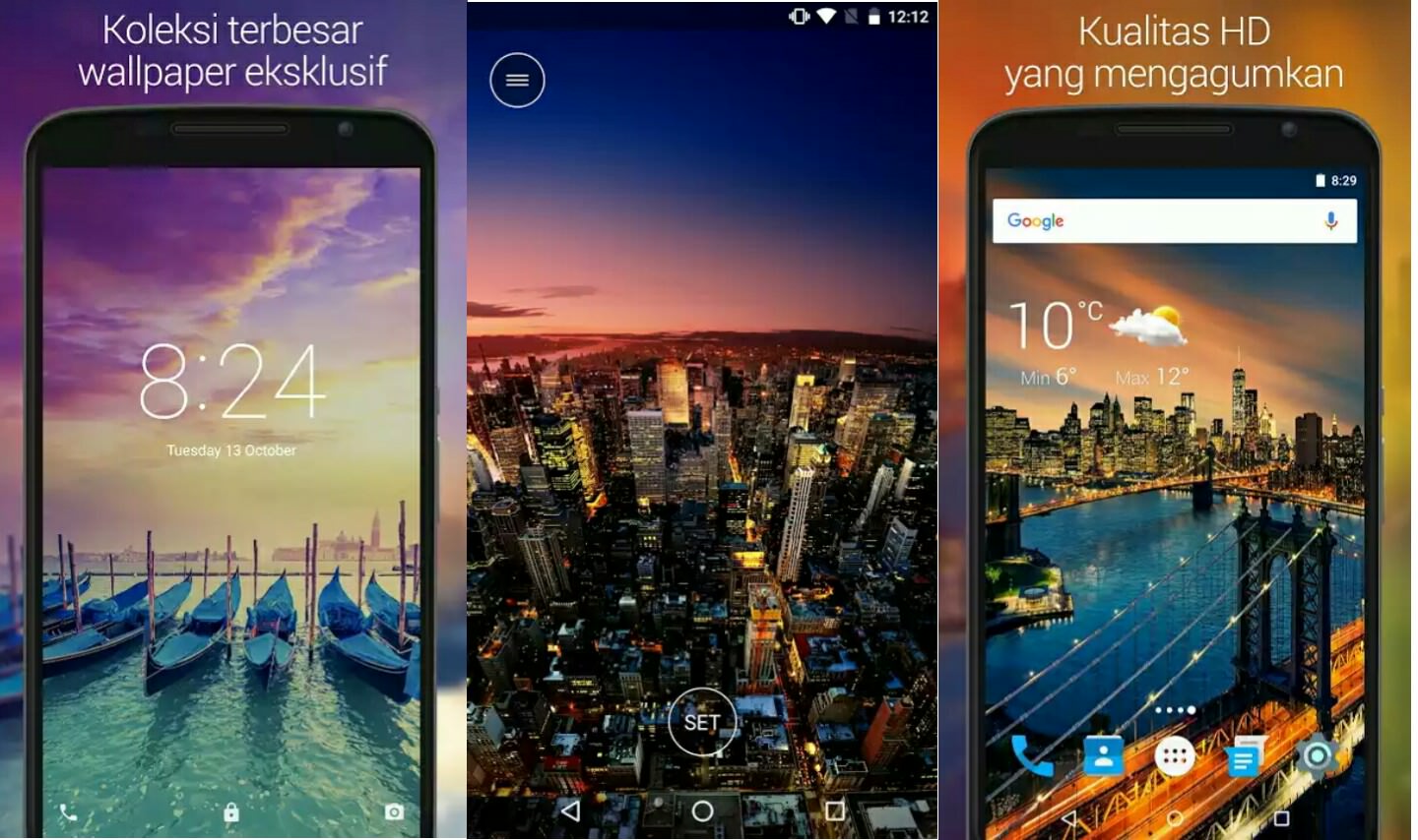 10 Aplikasi Download Wallpaper Gratis Dan Tanpa Crop Untuk Android