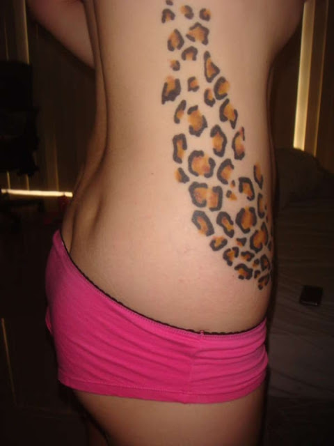 Cheetah Print Tattoos