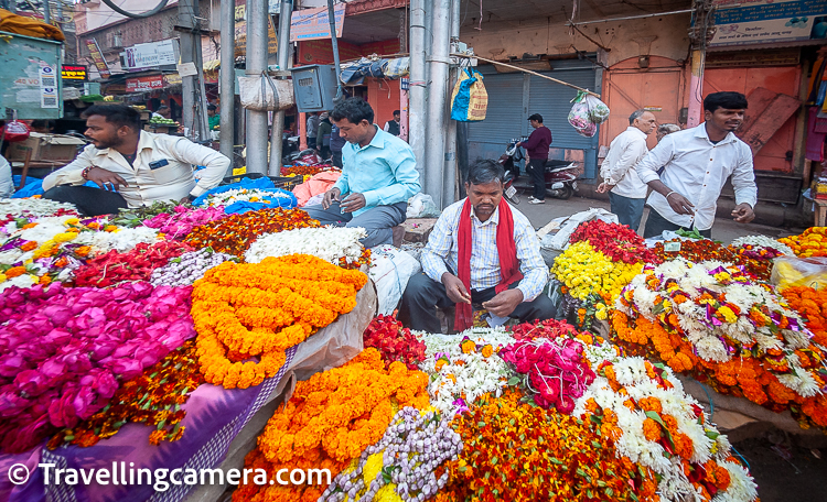 The flower market and flower vendors of Varanasi are an integral part of the city's cultural and religious fabric. Here are some interesting facts about the flower market and flower vendors in Varanasi:  One of the oldest flower markets in India: The flower market in Varanasi is believed to be one of the oldest in India, with a history dating back several centuries.