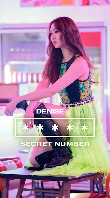 Denise is the 3M of Secret Number. She is from migug (America in Korean language), main vocal, and maknae.