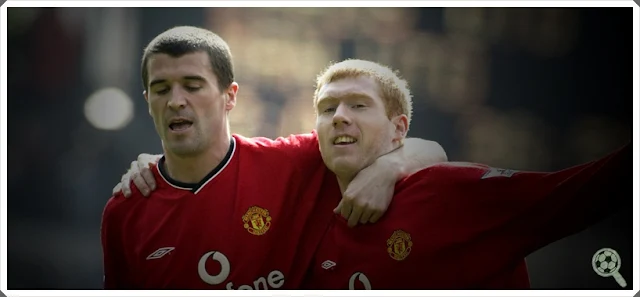 Roy Keane Paul Scholes Manchester United