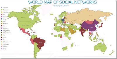 Mapa Red Social more adwords