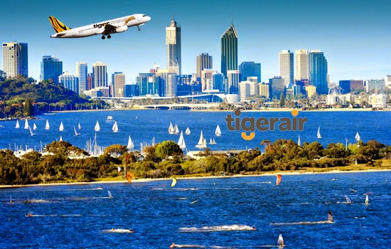 Cùng Tiger Airways bay từ Sài Gòn đến Perth