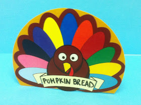 Thanksgiving turkey Printable Napkin Holder