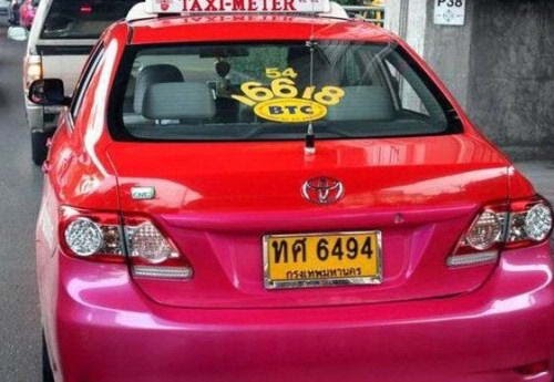 Tanda Larangan Taxi yg buat Orang ketawa