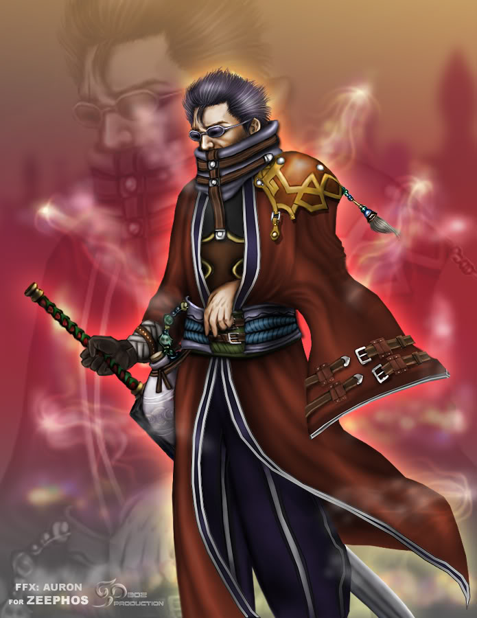 manga album Auron  from Final Fantasy  collection image