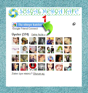 blogger blog takip etme google friend connect