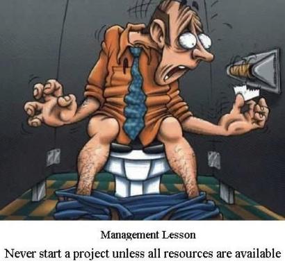 Funny Management Lesson Cartoon