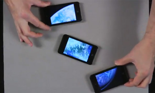 ilusionista+e+3+ipod+touchs