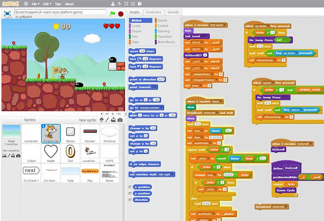 The Scratch 2D Game Engine Interface