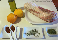 lomo horno naranja romero pimentón receta ingredientes navidad