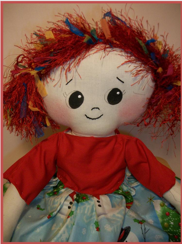 Rag Doll Sewing Pattern - Rag