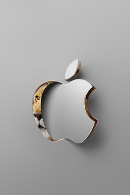 Apple logo iphone 4 wallpapers,3D iPhone Wallpapers