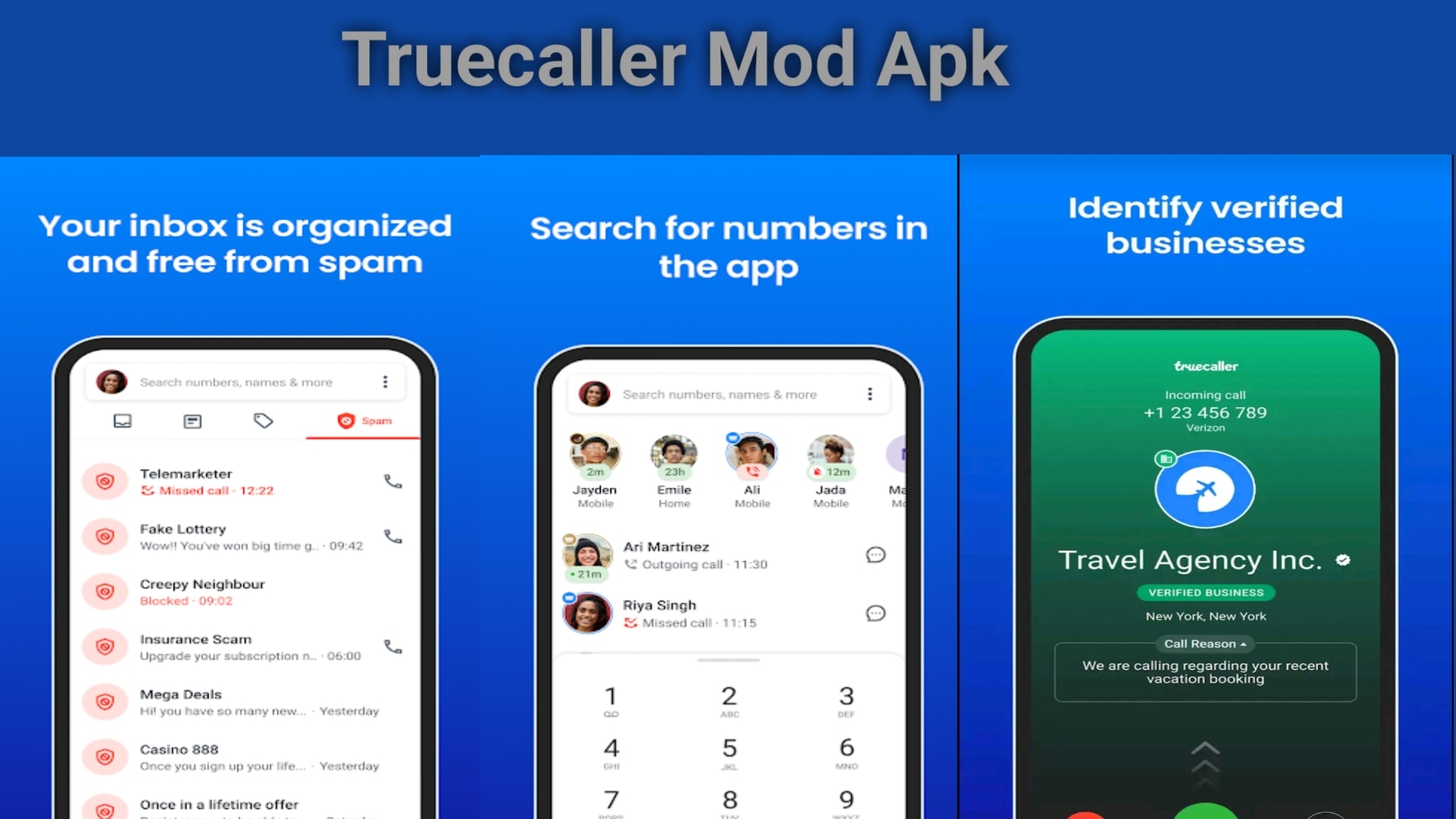 Truecaller Mod APK v13.43.6 (Gold Unlocked) Free Download