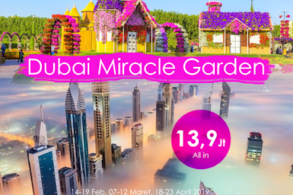 Paket Wisata Ke Dubai Nan Megah Tahun 2019, Harga 13,9 Juta All In