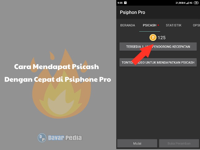 Cara Mudah Mendapatkan Psicash di Psiphon Pro Supaya Koneksi Tambah Ngebut