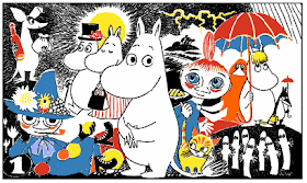 Moomin Trolls by Jove Janssen from Finland