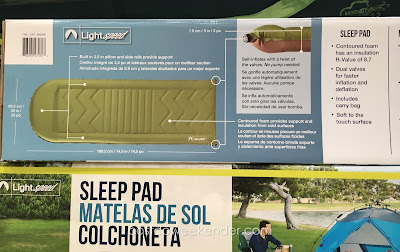 Lightspeed Self Inflating Camp Sleep Pad - a necessity when camping