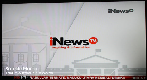 Frekuensi Terbaru untuk Channel iNewsTV di Palapa D dan SES 7