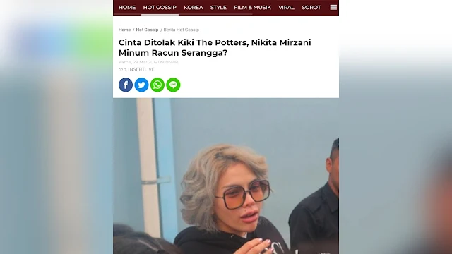 Kiki The Potters Bongkar Wanita Hina Habib Rizieq Pernah Minum Baygon hingga Syaraf Otaknya Putus