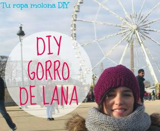 diy gorro lana