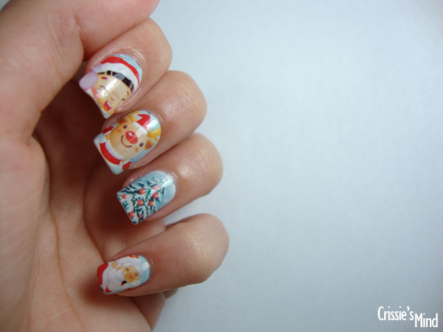 Christmas Water Decals 