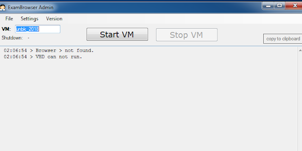Solusi Unbk : Browser Not Found / Vhd Can Not Run (Exambro Admin)