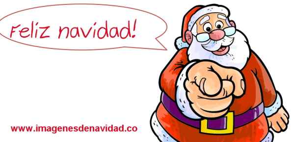 imagen de feliz navidad con Santa Claus