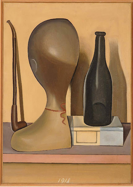 Giorgio Morandi (1890-1964) Nature morte métaphysique, 1918 Collection privée