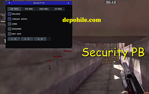 PointBlank Security Menu Wallhack, Sekmeme Hile Haziran 2023