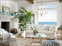 Beach Inspired Living Room Decorating Ideas