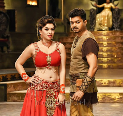 Hansika Motwani Hot in Puli Movie Photos