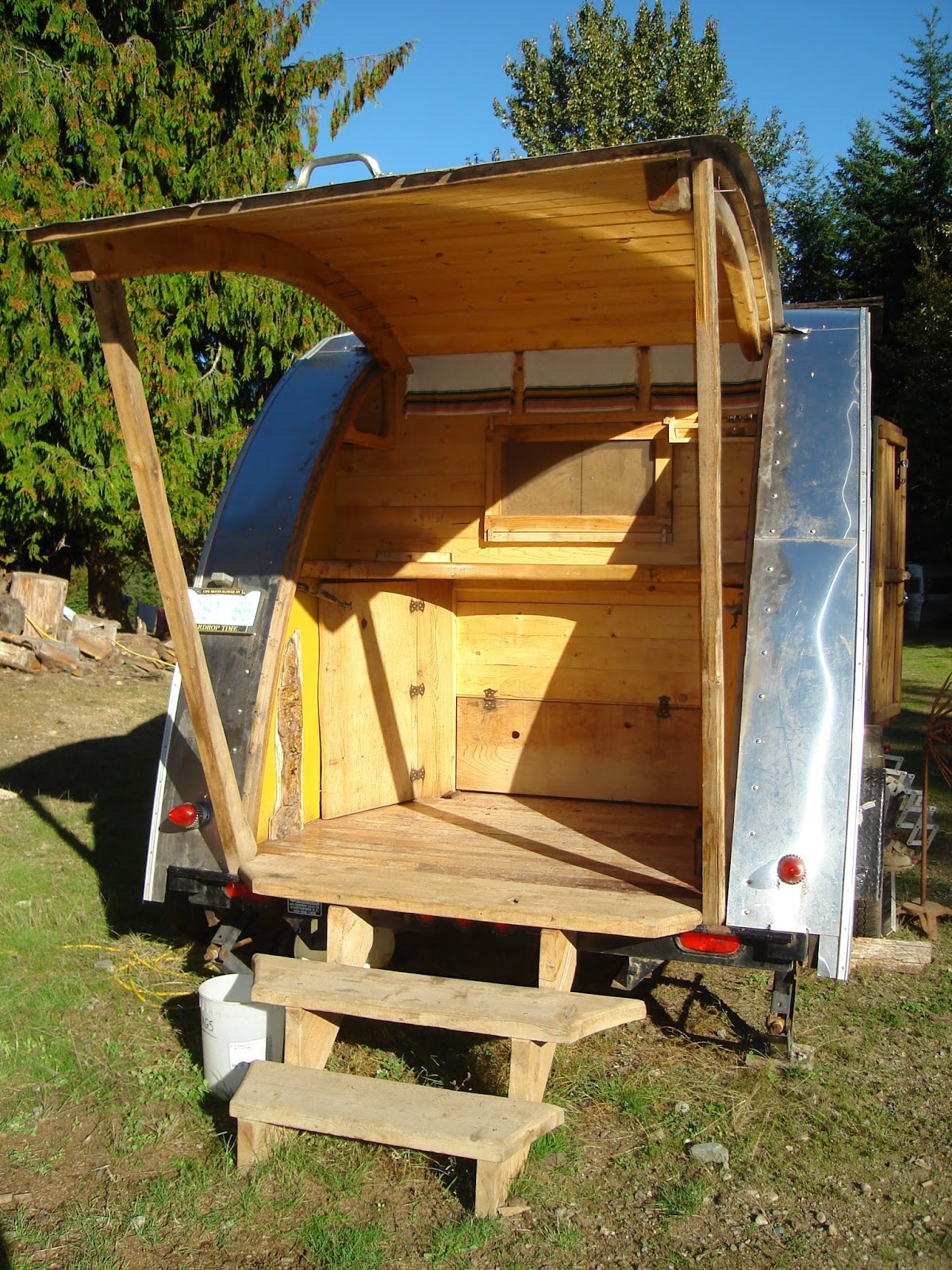 My ChemicalFree House NonToxic Teardrop Trailer