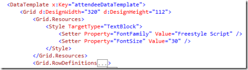 DateTemplate Implicit Style