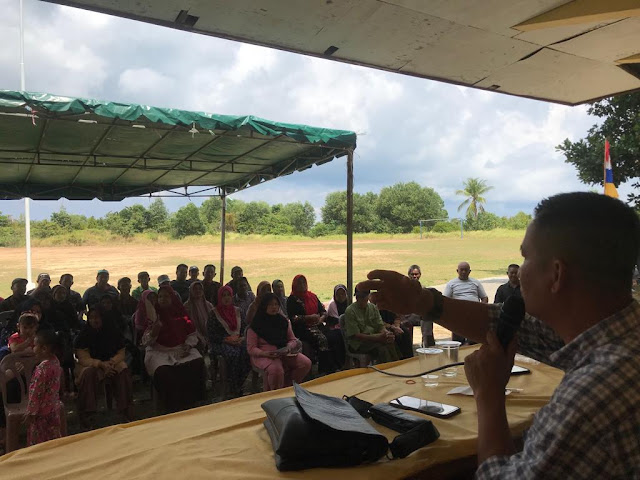 Ketua DPRD Lingga Reses di Desa Rejai, Warga Minta Proyek Air Bersih Dituntaskan