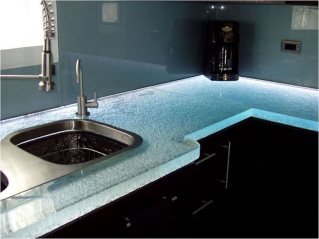 Glass Kitchen Countertops