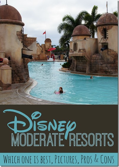 Disney Moderate Resorts - which one is best Disney hotels for your next family vacation including pictures, pros and cons for each Disney hotels. Plus lots of other Disney World tips and tricks and Disney world secrets.