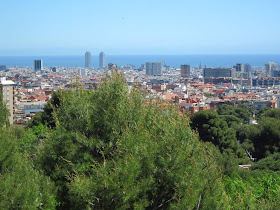 View of Barcelona from Oreneta Park