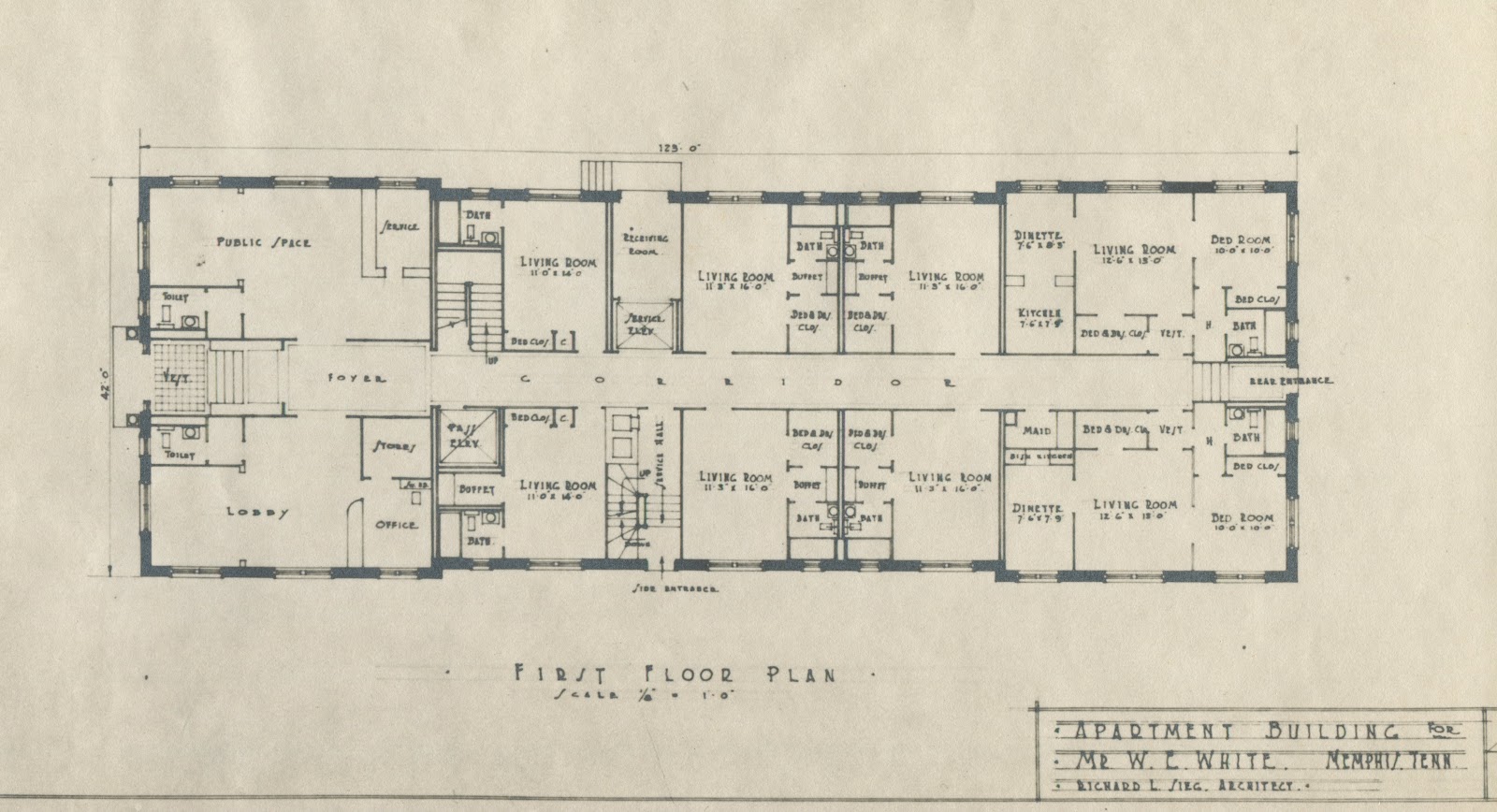 Apartment Building Plans 8 Units