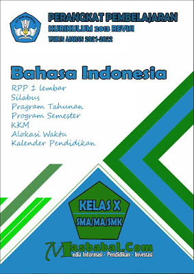 Perangkat Pembelajaran Bahasa Indonesia Kurikulum 2013 Revisi Terbaru