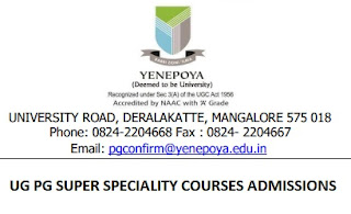 Yenepoya Admissions